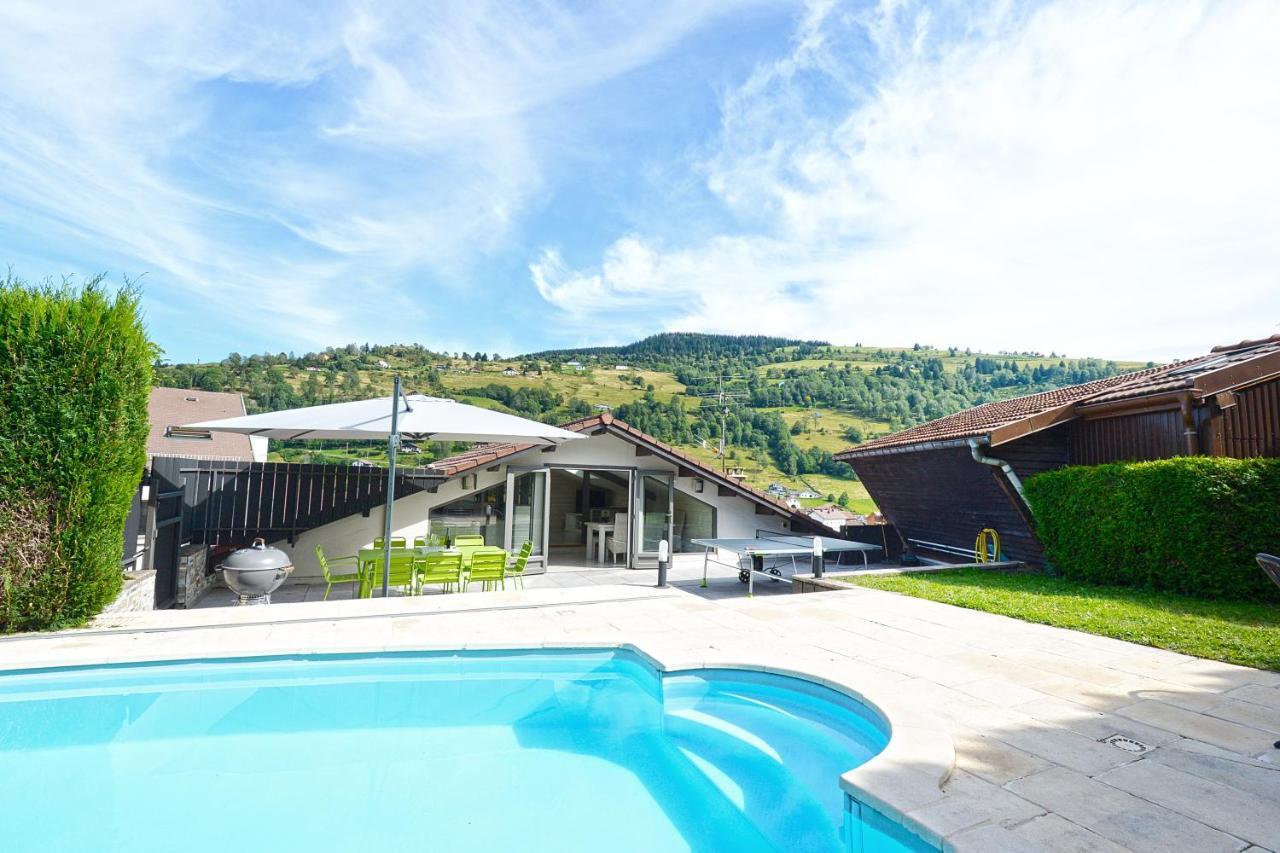 Bargkass - Vue Montagne Et Piscine Villa La Bresse Exterior photo