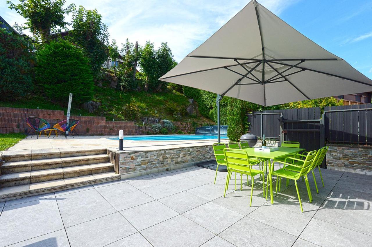 Bargkass - Vue Montagne Et Piscine Villa La Bresse Exterior photo